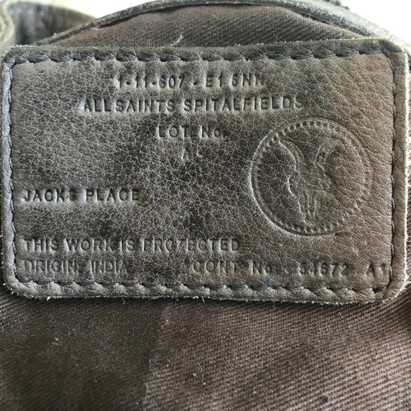 ALL SAINTS Spitalfields BoHo Leather Fringe Bag. This bag is beyond gorgeous! - Picture 12 of 15